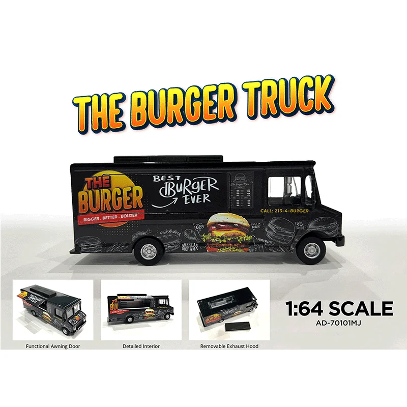 Vibrant 1:64 Tacos Food Truck Model by WELLY 2 Vibrant 1:64 Tacos Food Truck Model by WELLY - Image 2