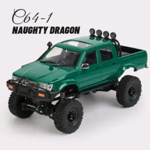 Green WPL C64-1 Off-Road RC Truck 11 S3681a7cf3c9640349728e3eb49de29ae0