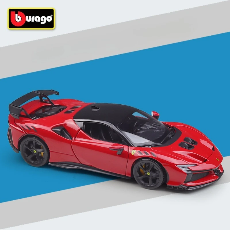 Ferrari SF90 XX Stradale 1:24 Diecast Model 6 Ferrari SF90 XX Stradale 1:24 Diecast Model - Image 6