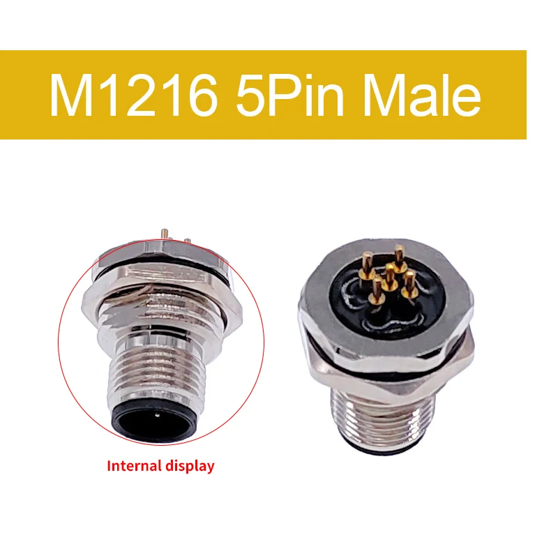 Waterproof M12 Sensor Connector Set, 10-Pack 8 Waterproof M12 Sensor Connector Set, 10-Pack - Image 8