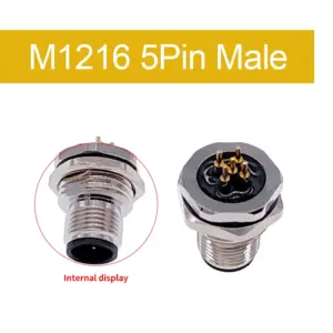 Waterproof PCB Sensor Connector, 4/5/8 Pins 16 S36d097d6a8a94c63a7ed76112fee7d8du