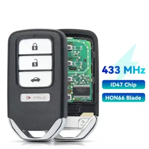 Honda Remote Control Key 2014-2017 with 433 MHz 19 S36e8b6a6f1f740d8b2ec263ac04579fdj