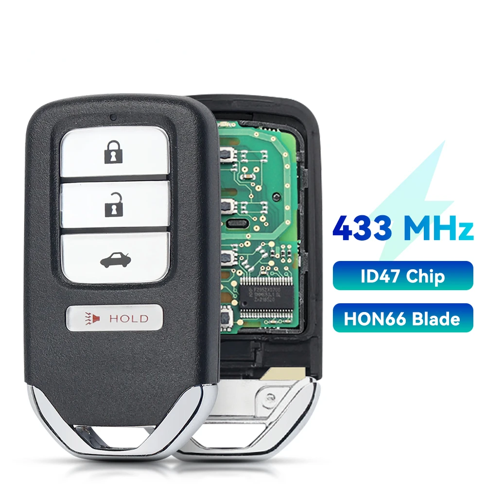 Honda Remote Control Key 2014-2017 with 433 MHz 10 Honda Remote Control Key 2014-2017 with 433 MHz - Image 10