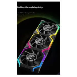 120mm ARGB PC Fan with Digital Screen 10 S3705d8720e45453f8a41df9b324a7ff4O