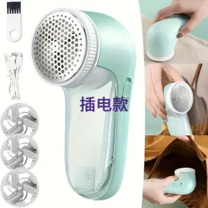 Mint Green USB Rechargeable Fabric Lint Remover 14 S377beb269fa148d187e00a249a97a31am