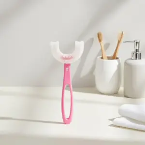 Children's U-Shaped Silicone Toothbrush for Kids 19 S37979f07e1ec419b96801fb55d522cd44
