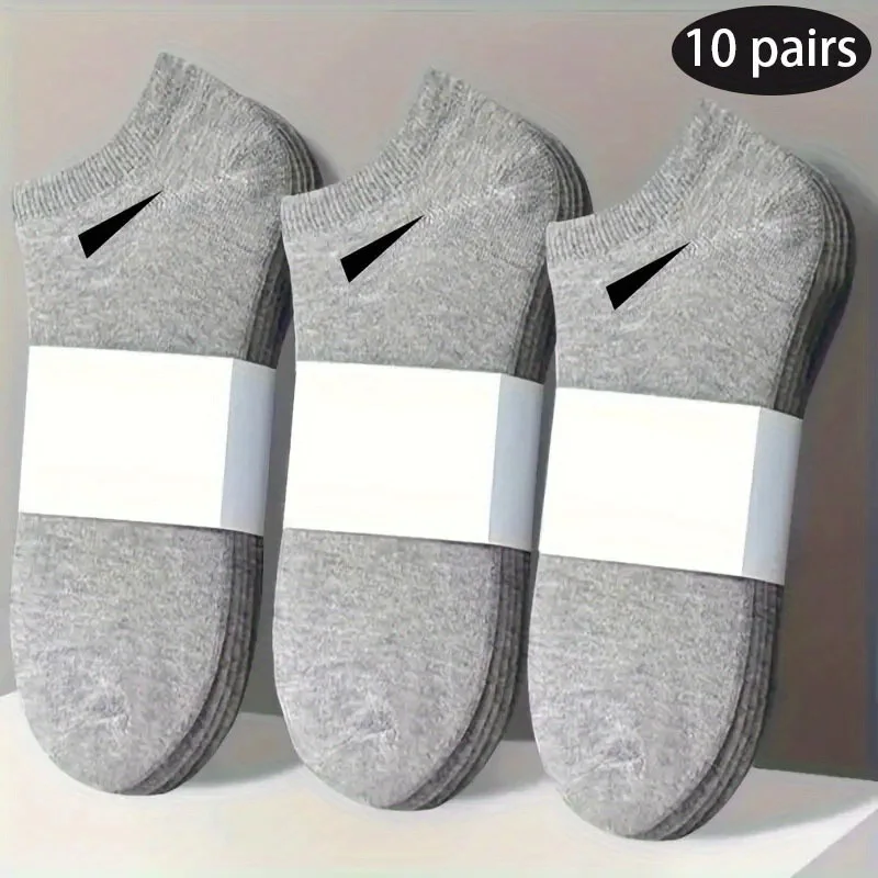 Low-Cut Ankle Socks 10/20 Pairs, 100% Polyester 5 Low-Cut Ankle Socks 10/20 Pairs, 100% Polyester - Image 5