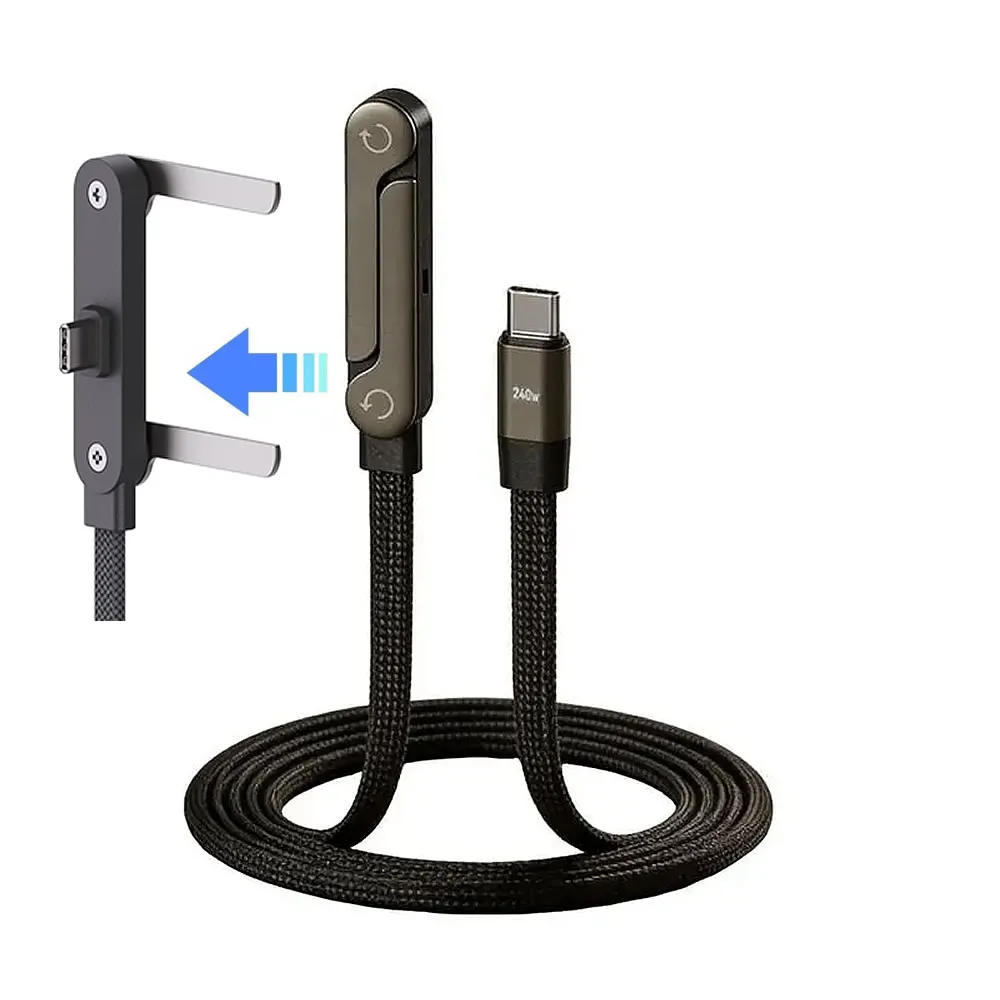 240W USB-C Charging Cable with Stand 8 240W USB-C Charging Cable with Stand - Image 8