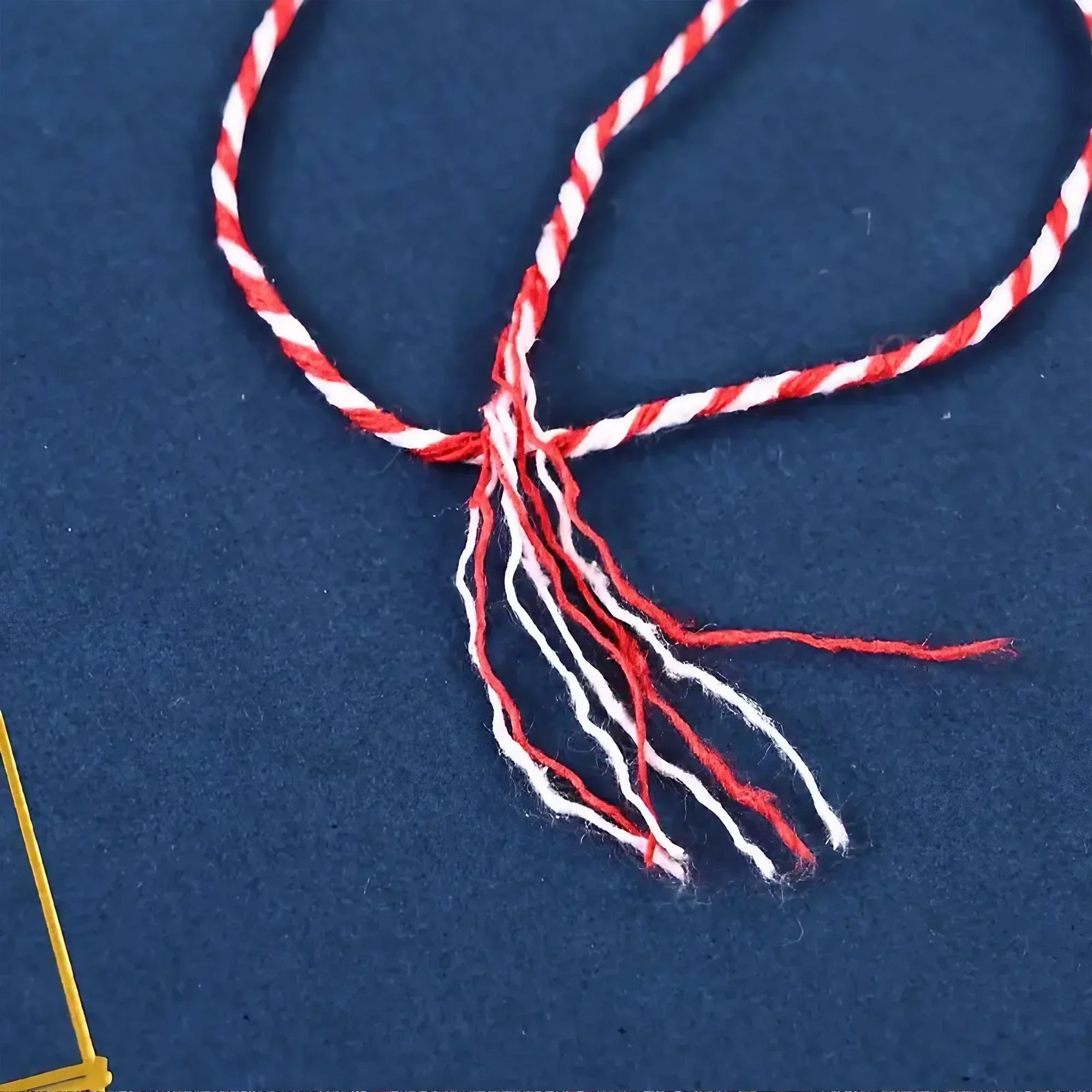 Red Cotton Craft Rope - 100m, 2mm Diameter 2 Red Cotton Craft Rope - 100m, 2mm Diameter - Image 2