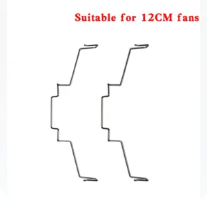 Stainless Steel CPU Fan Buckles Set 16 S381b82b2dbb241b18fee321937285adcg