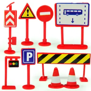 Colorful Children's Mini Traffic Scene Set 8 S38ec1e8012b74f259b34d8796672e5d0H