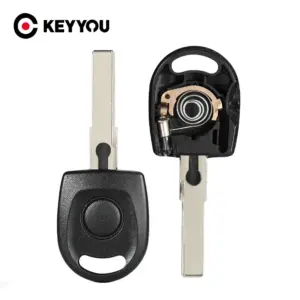 Black Replacement Car Key Shell for VW Models