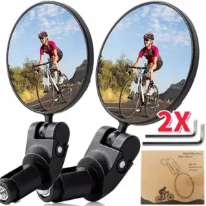 Universal Adjustable Bicycle Mirror for Road and MTB