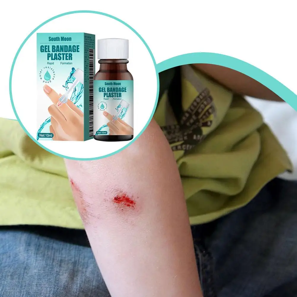 Waterproof Liquid Bandage Gel 10ml with Brush 3 Waterproof Liquid Bandage Gel 10ml with Brush - Image 3