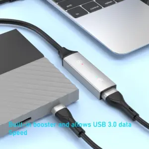 USB 3.0 Active Extension Cable 10m with Boosters 8 S3a39c80ad3794f348bbad2fa59401631y