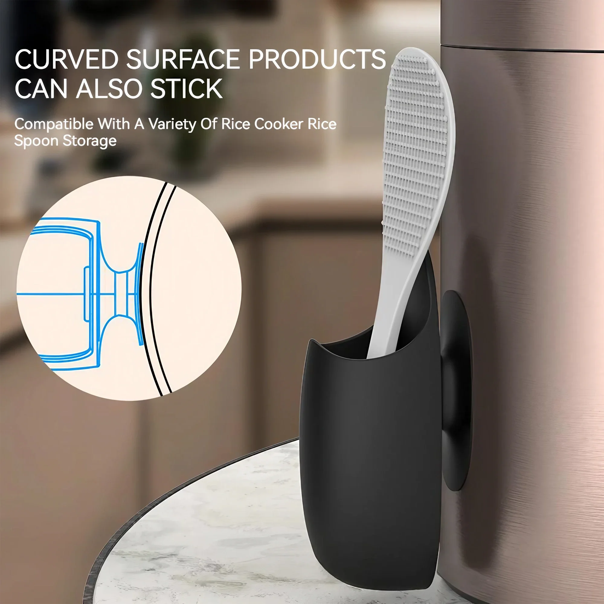 Silicone Bathroom Organizer Wall Mount 4 Silicone Bathroom Organizer Wall Mount - Image 4