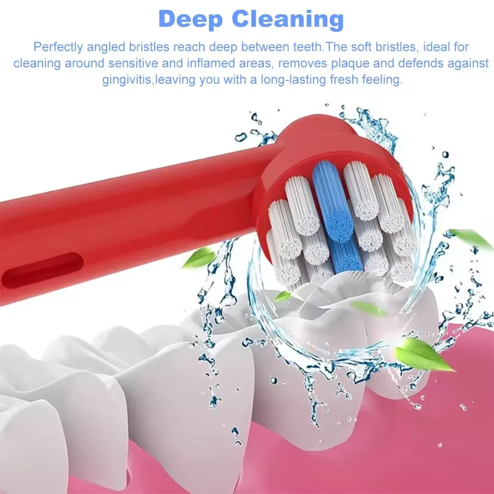 Colorful Kids' Electric Toothbrush Heads for Oral B 3 Colorful Kids' Electric Toothbrush Heads for Oral B - Image 3