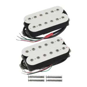 Alnico 5 Humbucker Pickup Set for Guitar 19 S3a82d47be4ec480685120d7ddbbda093U
