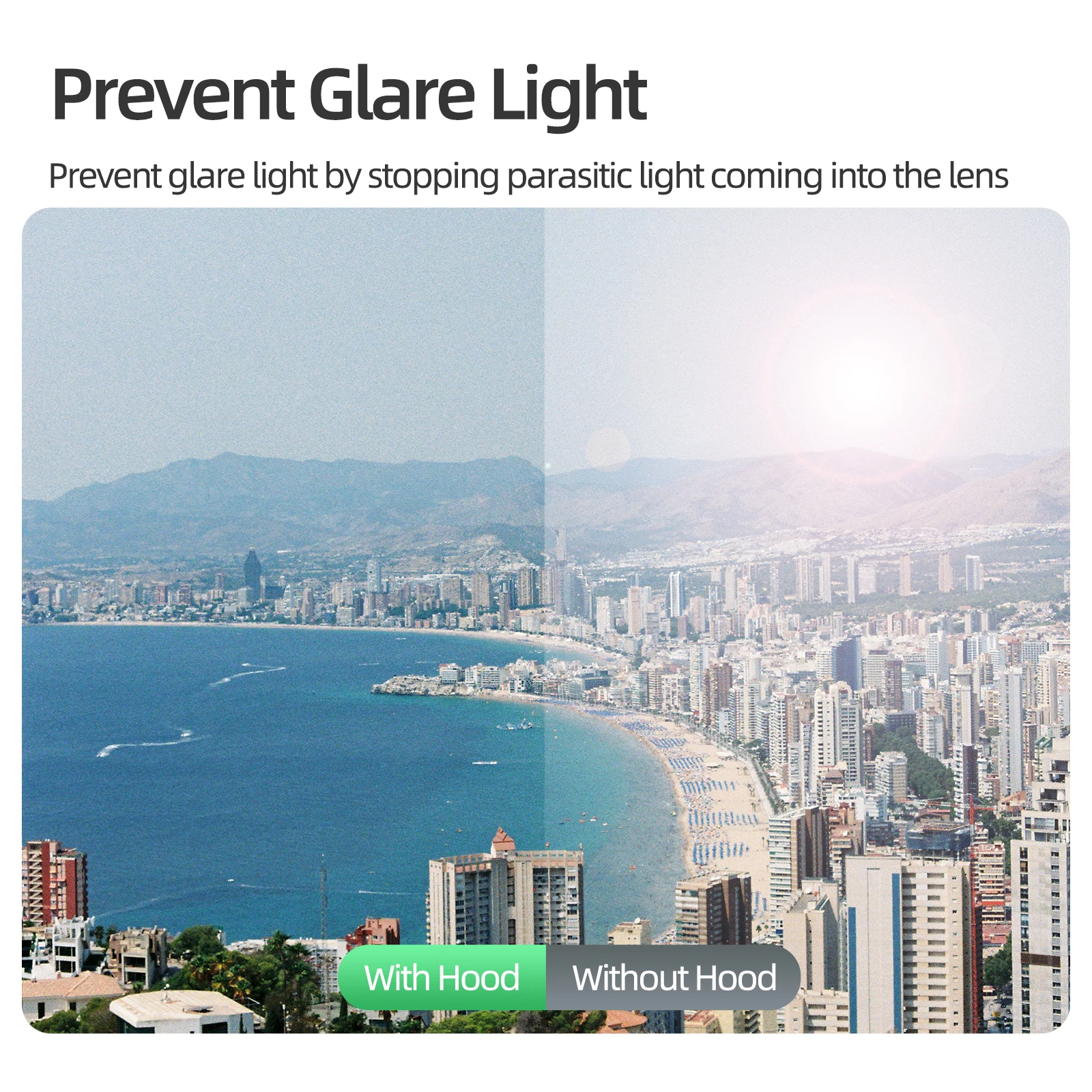 DJI Mini 5 Pro Lens Sunhood with Anti-Glare Shield 3 DJI Mini 5 Pro Lens Sunhood with Anti-Glare Shield - Image 3