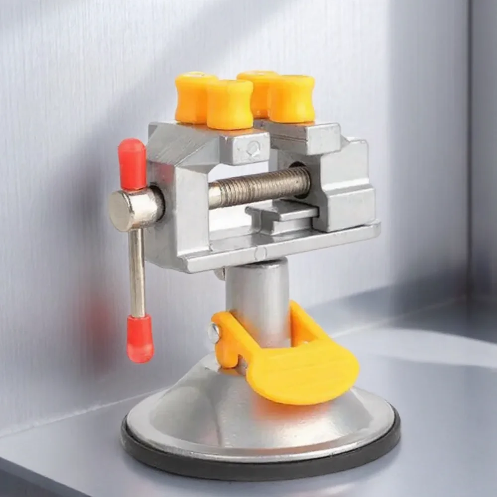 Portable Mini Bench Vise with Rotatable Suction Base 7 Portable Mini Bench Vise with Rotatable Suction Base - Image 7