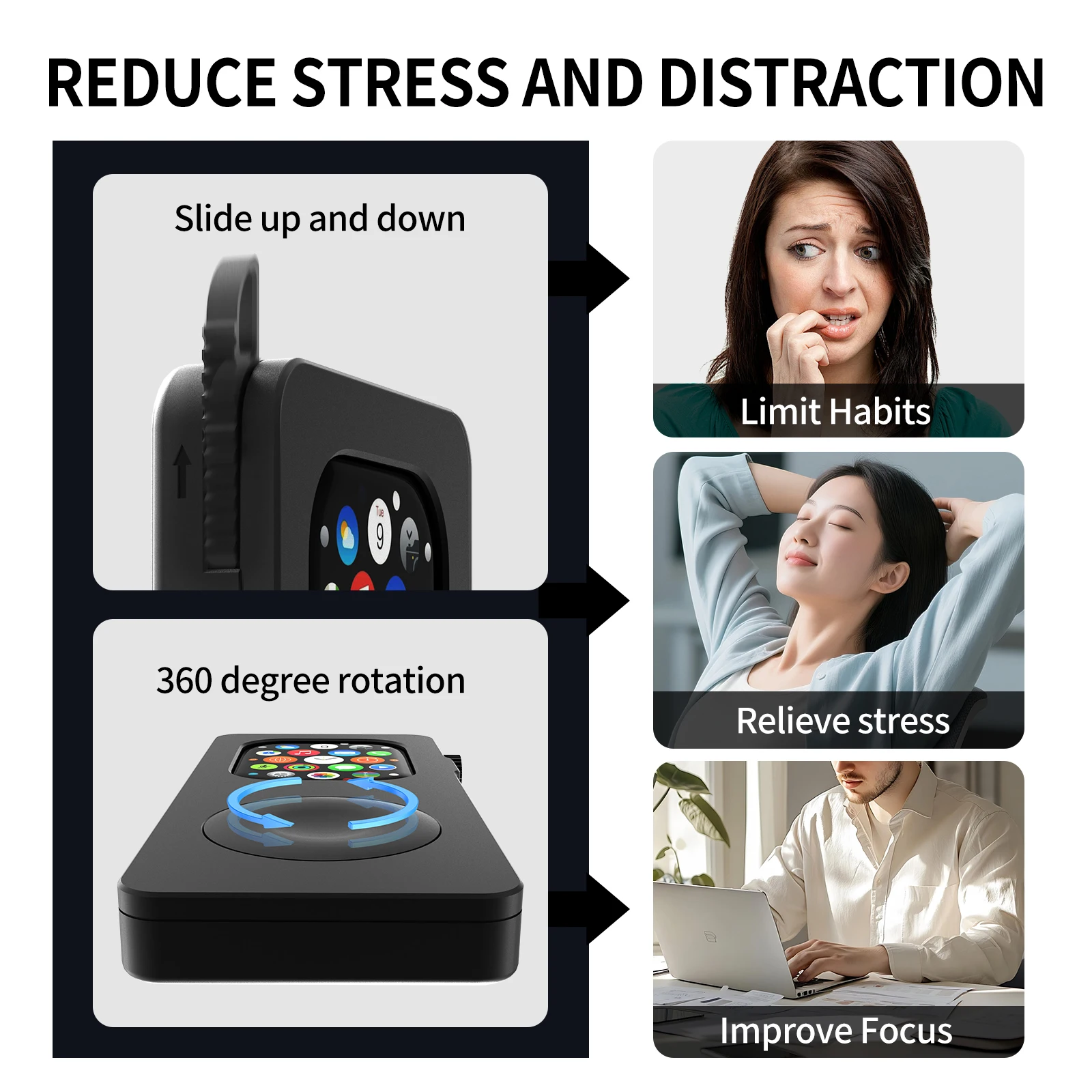 Metal Protective Case for Apple Watch Series 5-11 4 Metal Protective Case for Apple Watch Series 5-11 - Image 4