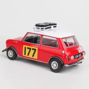 Vibrant Red Mini Cooper #177 Diecast Model 9 S3b14c6838505481fb1713d049d2e67e98