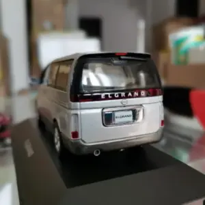 Diecast 1/43 Elgrand MPV Model Silver 11 S3b5f88cbeff74caca724c3d4498e991aQ
