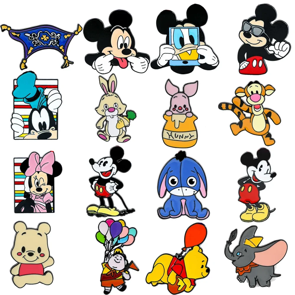 Vibrant Disney Character Enamel Brooch Set 7 Vibrant Disney Character Enamel Brooch Set - Image 7