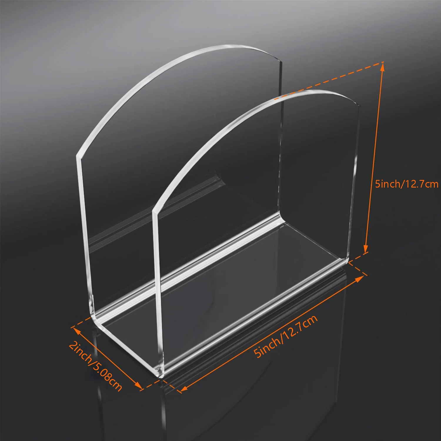 Modern Acrylic Napkin Holder - Set of 2 3 Modern Acrylic Napkin Holder - Set of 2 - Image 3