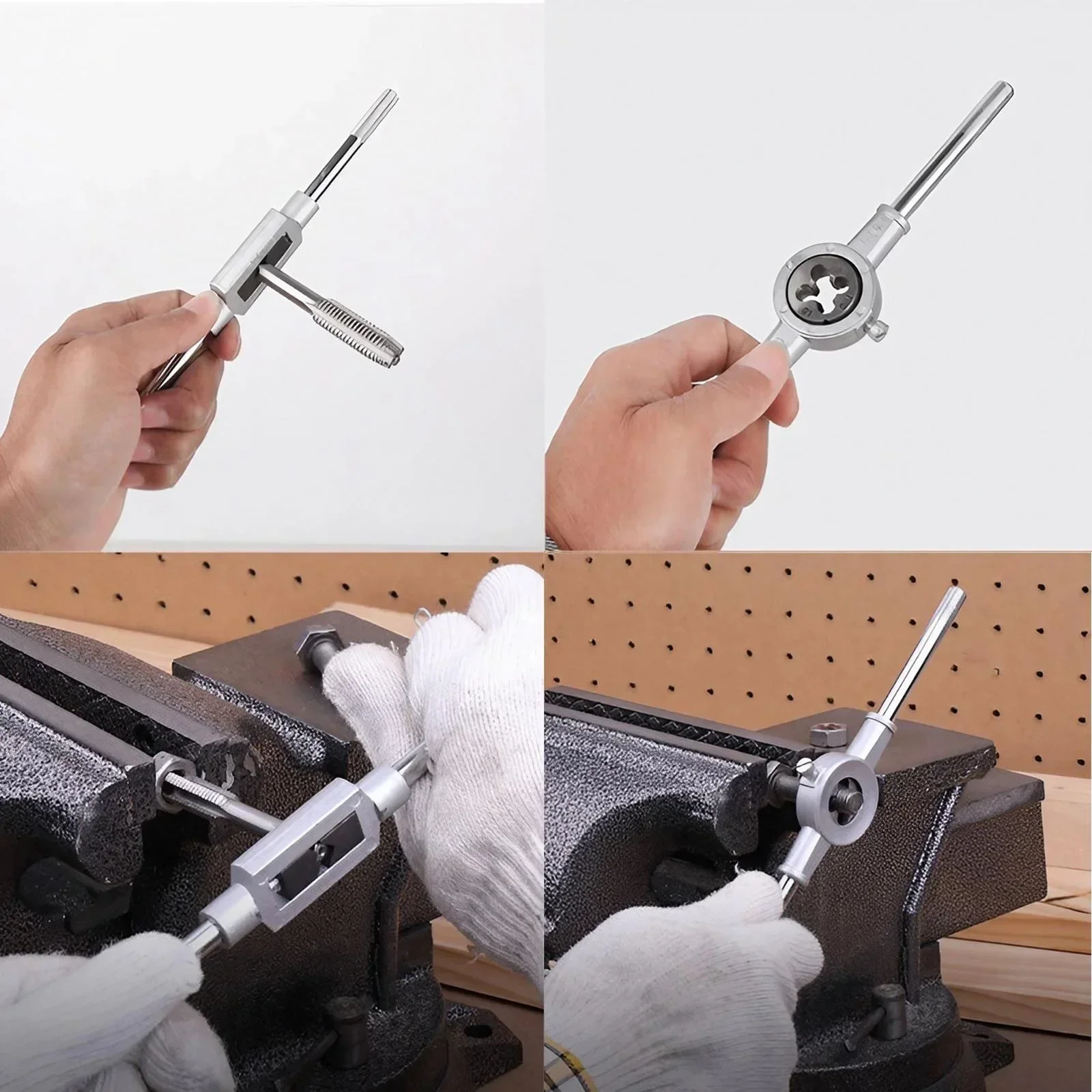 20-Piece Titanium Tap and Die Set for Precision Threading 4 20-Piece Titanium Tap and Die Set for Precision Threading - Image 4