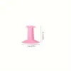 Pink Plastic Nail Support Stand for Manicures