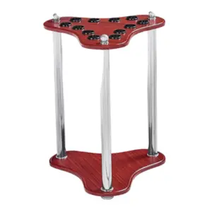 Elegant 12-Slot Wooden Pool Cue Rack 8 S3c78a7641348487a955dc89d116b9dc8x