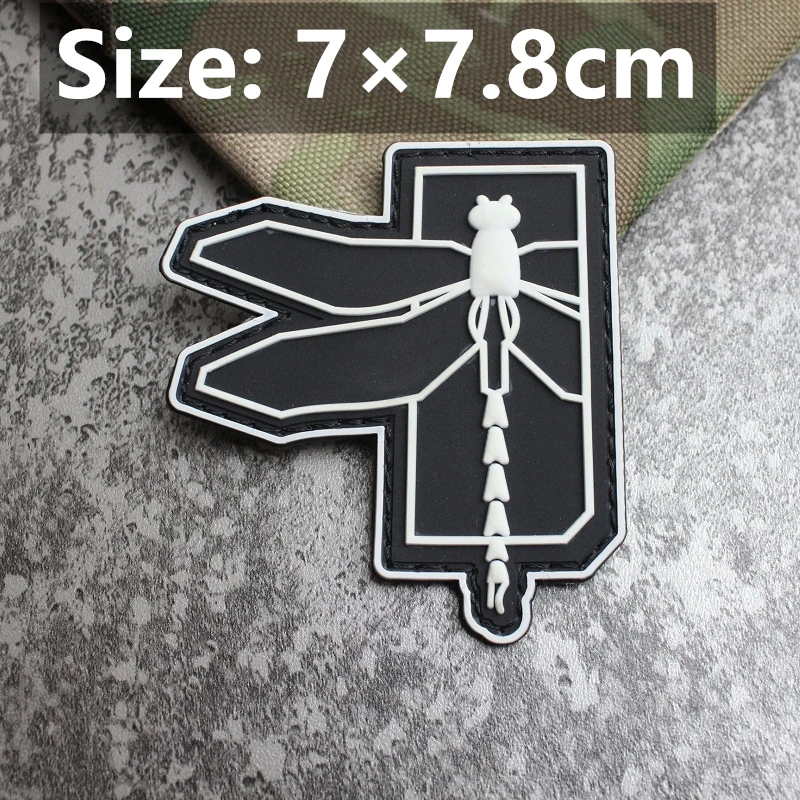 Camouflage Dragonfly PVC Patch for Tactical Gear 7 Camouflage Dragonfly PVC Patch for Tactical Gear - Image 7