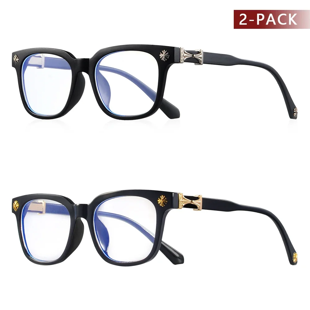 Unisex Blue Light Blocking Glasses Set 4 Unisex Blue Light Blocking Glasses Set - Image 4