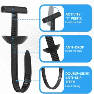Heavy-Duty Nylon Cable Tie Buckle Set for Automotive 12 S3cd77208967e46ec8b00036d2553b04cS 3