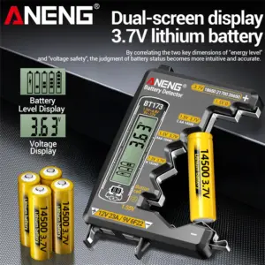 Digital Battery Tester 1.5V-12V for Household & Automotive 10 S3cd8d75f4a504f04ba90ecff216c624eY