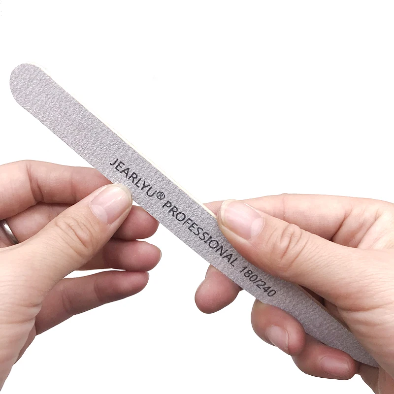 Lancet-Shaped Wooden Nail Files Set (10 Pieces) 5 Lancet-Shaped Wooden Nail Files Set (10 Pieces) - Image 5