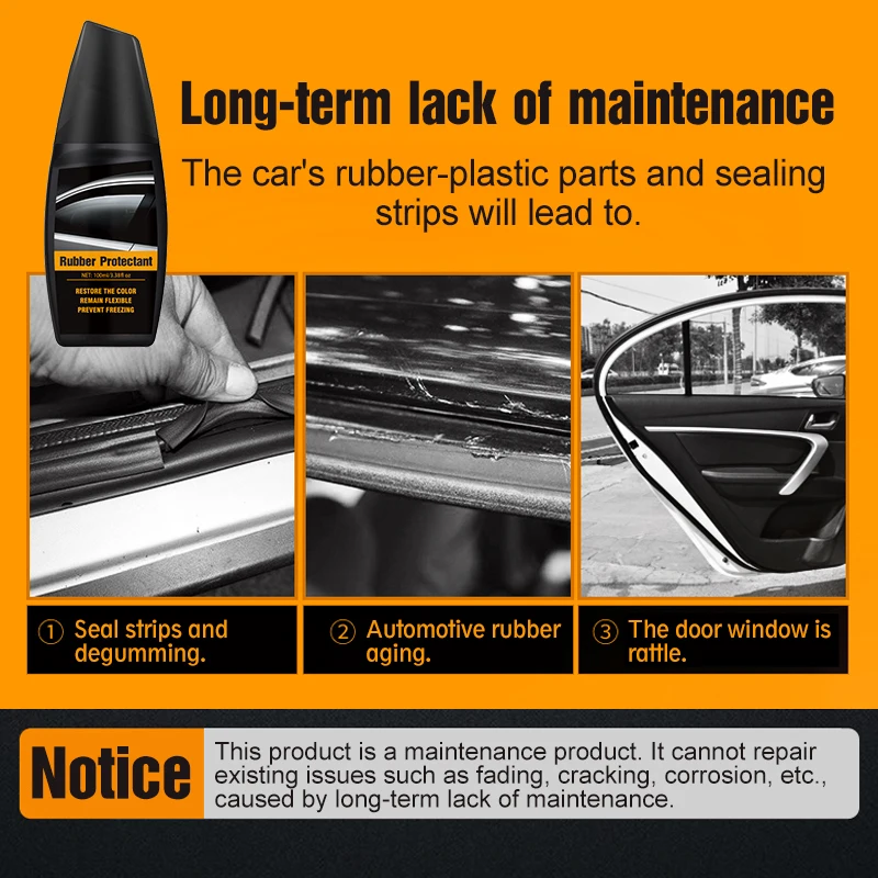 Automotive Rubber Seal Protectant 100ml 2 Automotive Rubber Seal Protectant 100ml - Image 2