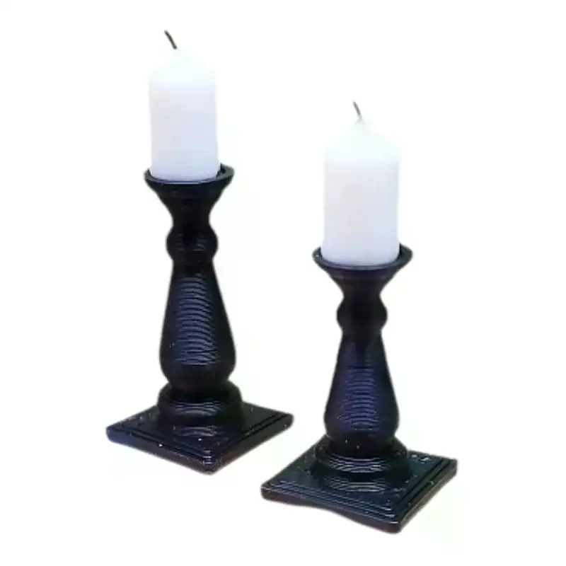1:12 Dollhouse Candlesticks Set with Candles 5 1:12 Dollhouse Candlesticks Set with Candles - Image 5