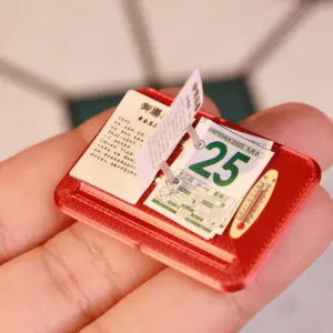 Miniature Dollhouse Calendar Scene Accessory 10 S3da96800d6ca4983a51bbfbdb6f25ed5s