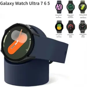 Silicone Charging Stand for Galaxy Watch 8/7/6/5 17 S3daa0dad41fc49ee8757f190d0e51e0fp