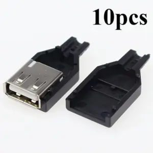 Set of 10 USB Type A Connectors for Custom Builds 17 S3dddb64d39b94b91b1e8b1ac439aea50m