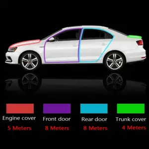 Red Car Door Seal Strip with EPDM Rubber 10 S3e223332c32741a4a8c550e870ca94533