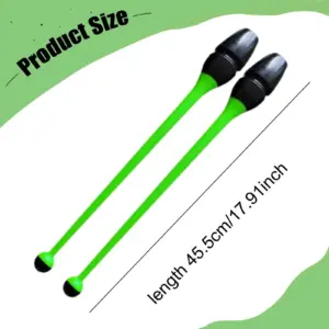 Red Rhythmic Gymnastics Clubs 45.5cm 15 S3e5762a76383446f8da90fe5a0a5c1c5s