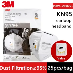 3M Masks 9501V+/9502V+ Pack of 25