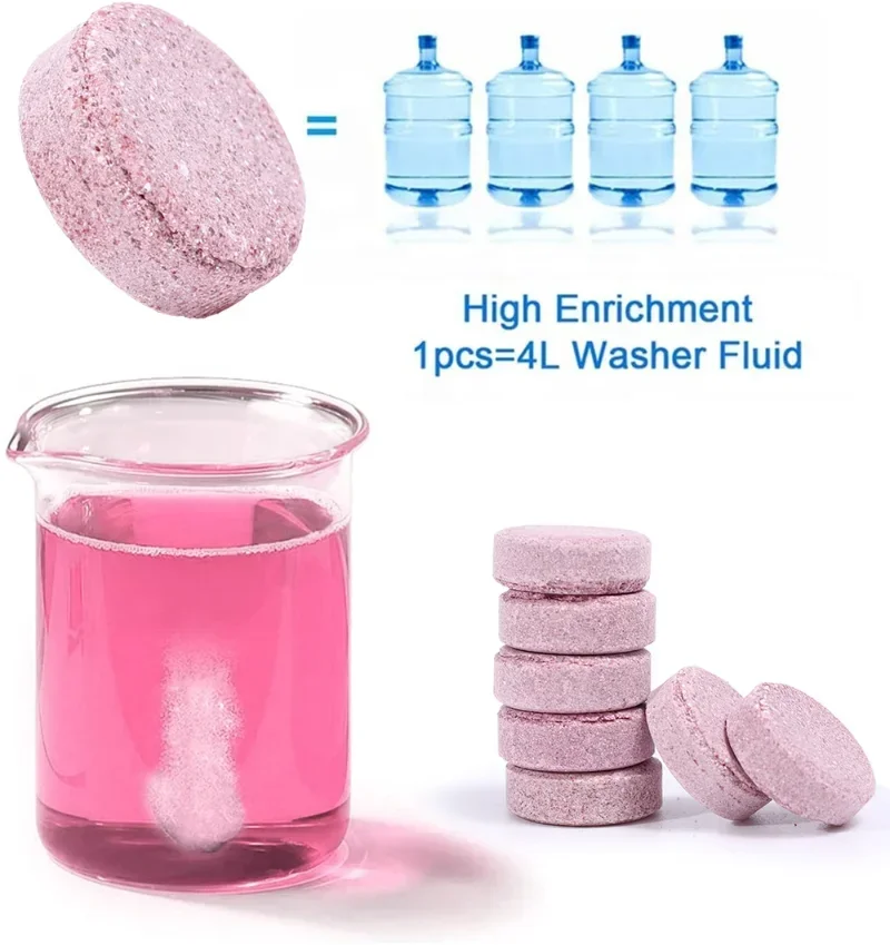 Vibrant Purple Car Windshield Cleaning Tablets 6 Vibrant Purple Car Windshield Cleaning Tablets - Image 6