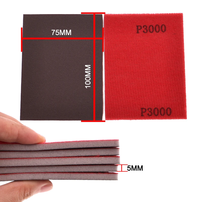Versatile Sponge Sandpaper Set with Grit Range 2 Versatile Sponge Sandpaper Set with Grit Range - Image 2