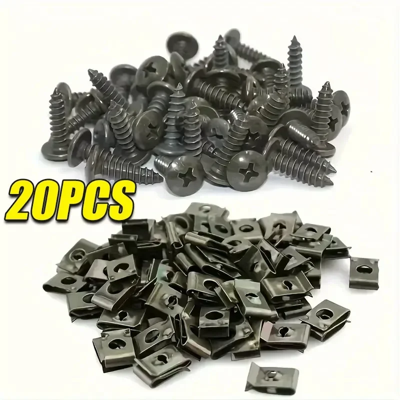 Automotive Fastener Set with 50 Clips 8 Automotive Fastener Set with 50 Clips - Image 8