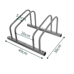 Durable Iron Bike Parking Stand for 2-3 Bikes 14 S3ef37e2690fa4b2980c282f1dfe8db66c