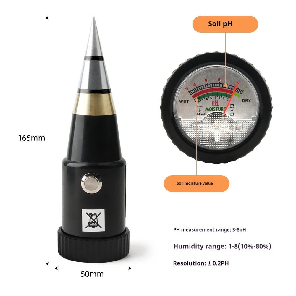 Soil pH & Moisture Detector for Gardening 3 Soil pH & Moisture Detector for Gardening - Image 3